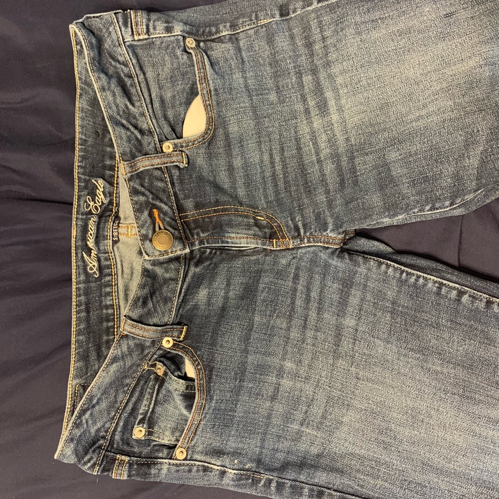American Eagle Size12 boyfriend cut jeans